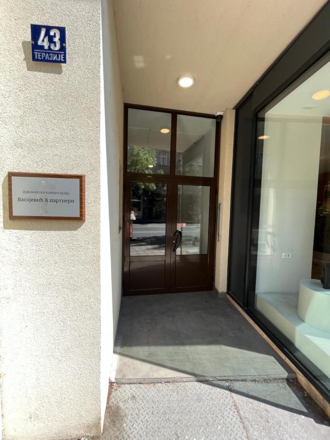 Terazije Square Lux Apartment Belgrad Exterior foto